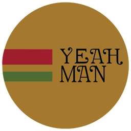 Yeah Man Caribbean logo.